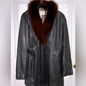 Women’s Leather Coat